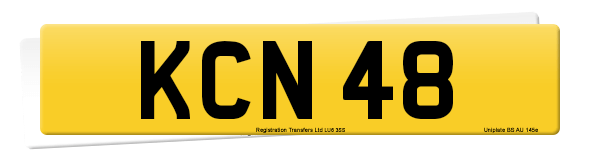 Registration number KCN 48